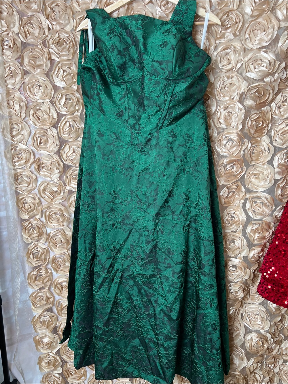 Womens green dress